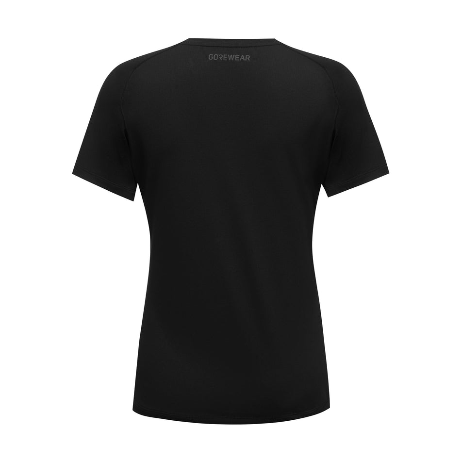 Back view of the GOREWEAR Women's Everyday Tee in the Black colourway. (8609568456866)