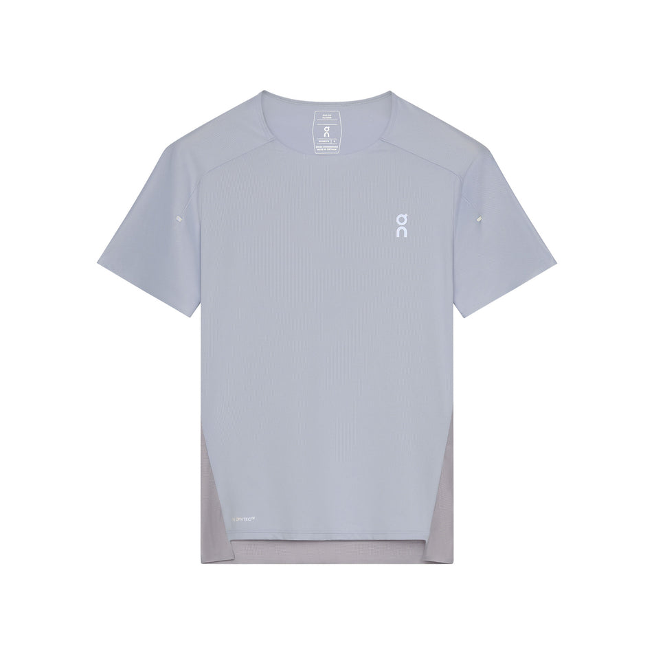 Front view of the On Women's Performance-T in the Nimbus/Lilac colourway. (8715633262754)