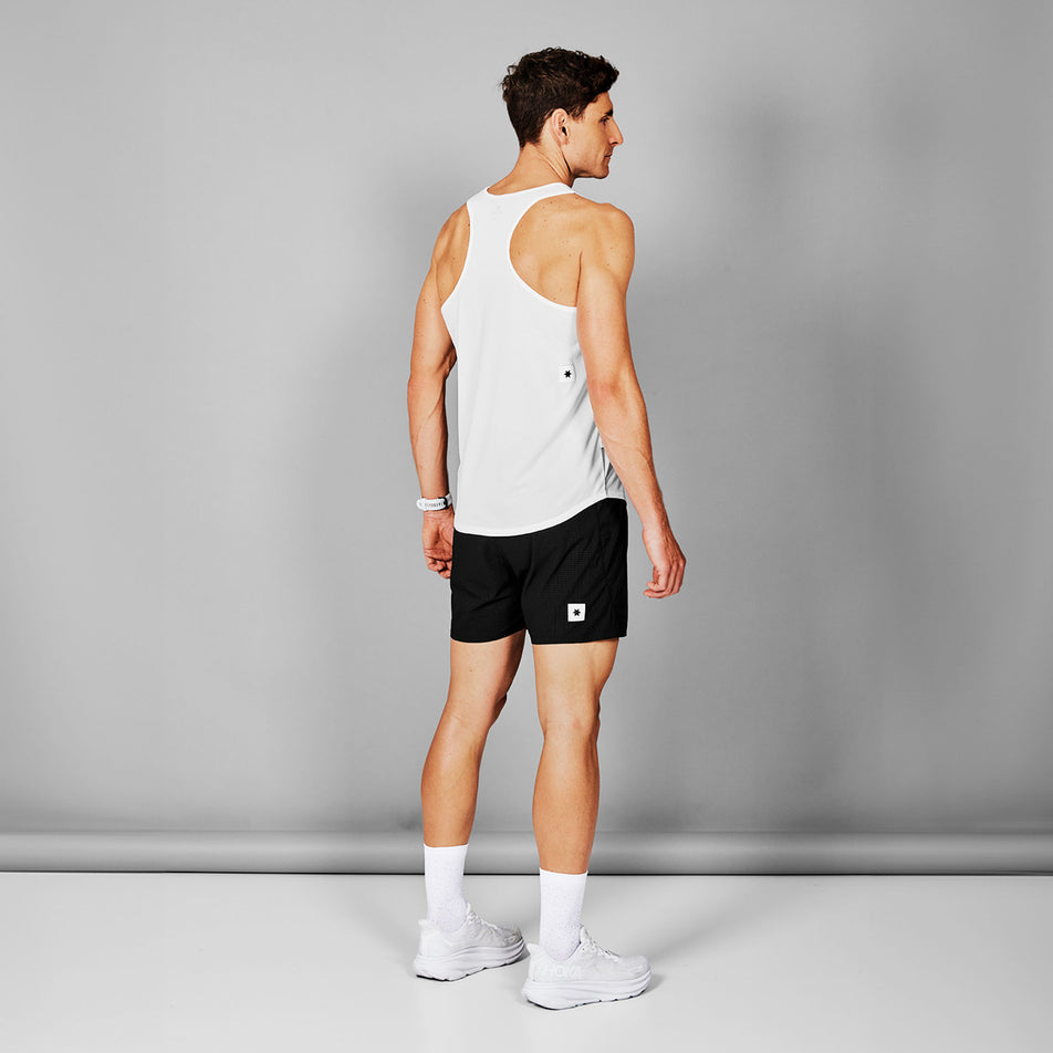 Back view of a model wearing a pair of SAYSKY Men's Flow Shorts 5