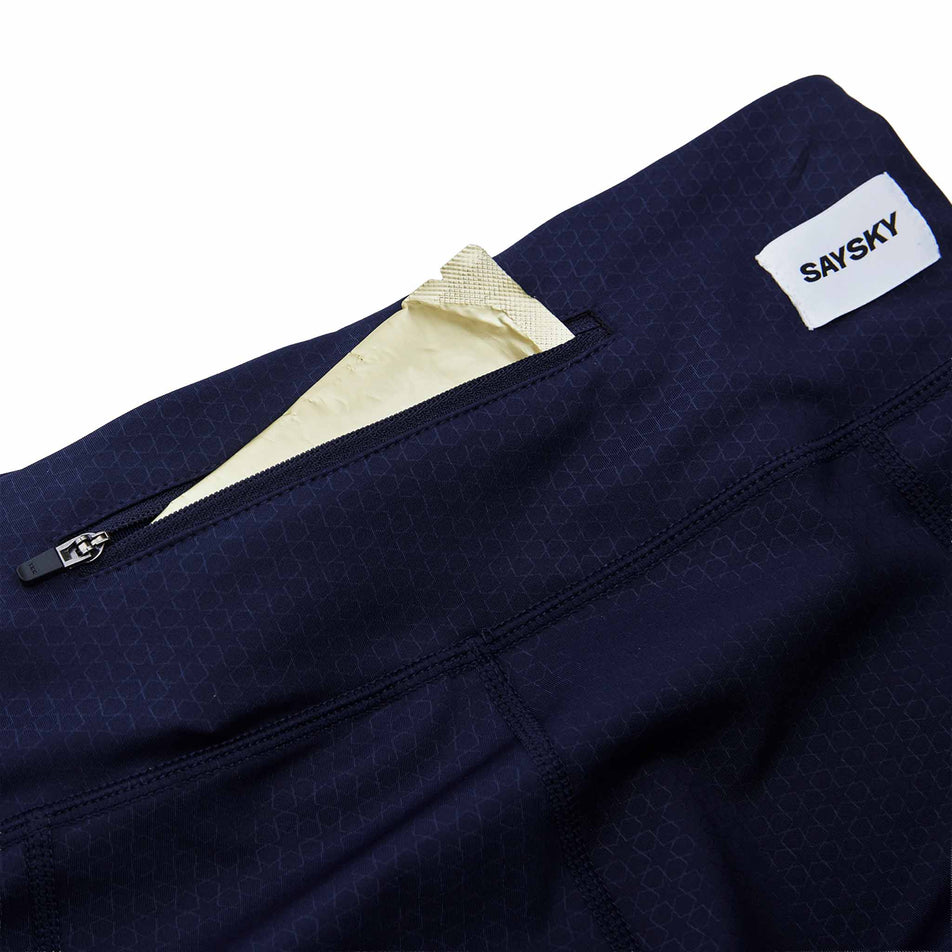The zip pocket on the back of the SAYSKY Women's Combat+ Short Tights 7